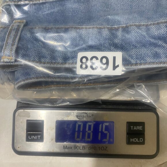 Free People Embellished Distressed Denim Mini Skirt Size 1 US M Boho Hippie - Picture 8 of 8